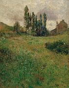 Paul Gauguin, Dogs Running in a Meadow